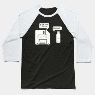 USB Floppy Disk - computer geek Baseball T-Shirt